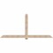 Ekena Millwork Eugene Smooth Timber Gable Bracket, Douglas Fir, 108"W x 49"H x 3 1/2"D x 5 1/2"F, 11/12 Pitch GBW108X49X0406EUG00SDF - alternate 1